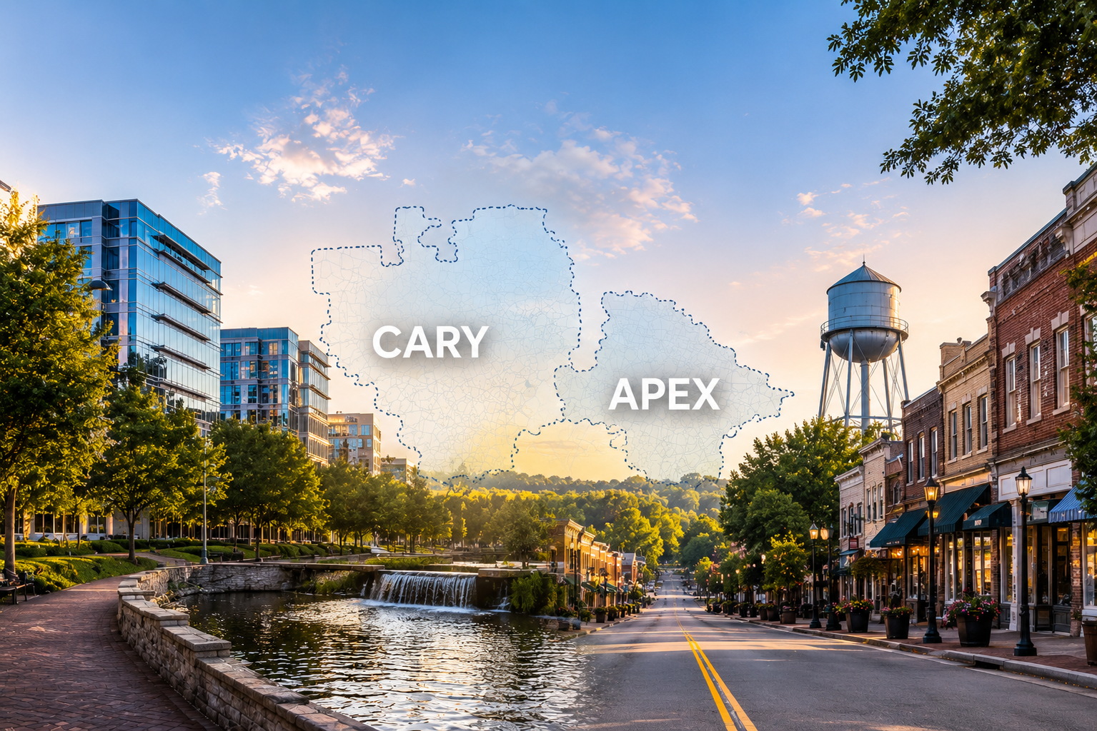 Cary vs Apex — comparing two popular Triangle NC communities